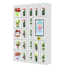 24/7 Different Doors Flowers Locker Vending Machine with 15.6" Screen Credit Card Reader