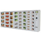 For farmer selling vegetable vending locker with credit card payment indoor use remote platform ads