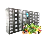 Stainless Steel Vending Locker Machine Remote Control For QR Code Payment Indoor