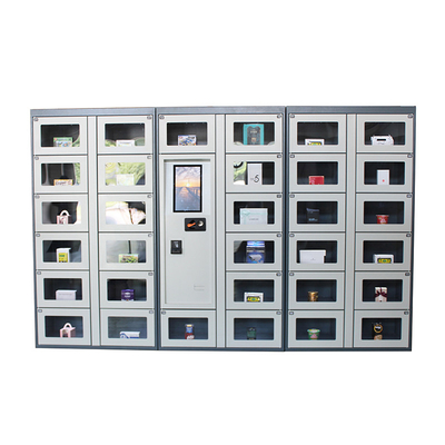 Indoor Outdoor 24 Hours Eggs Vending Lockers Keep Fresh Packed With Coolant System