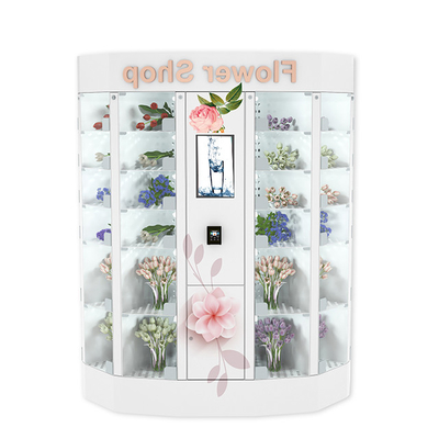 Automatic Floss Flower Vending Locker Touch Screen Control With Wifi