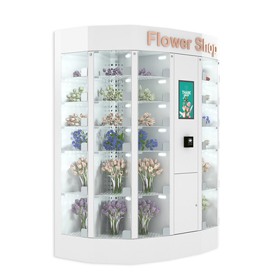 Automatic Floss Flower Vending Locker Touch Screen Control With Wifi