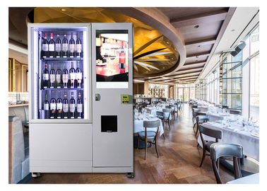 Glass Bottle Wine Vending Machine With Lift And Conveyor System For High-end Hotel Restaurant