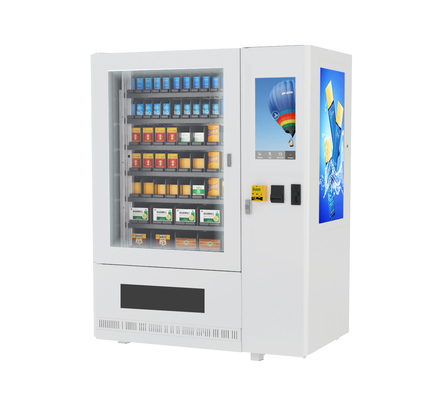 Cold Rolled Steel Automated Mini Mart Vending Machines With Touch Screen Monitor