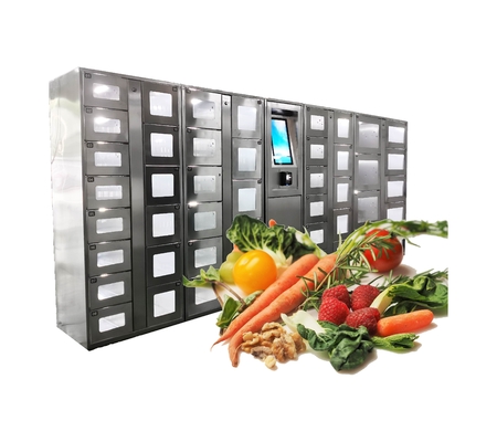 240V Multi UI Vending Locker Machine Remote Control For Fresh Vegetable Fruits