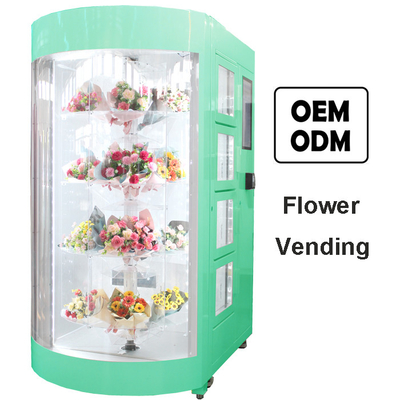 Florist Flower Vending Machine Shopping Mall Airports Subways Railway Stations