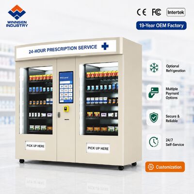 গুণমান Winnsen 24H Emergency Medicine Dispensing Machine Patient ID Verification for Hospital ER কারখানা