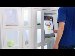 তাজা খাবারের জন্য হাই টেক কুলিং রেফ্রিজারেটেড লকার ডিম ভেন্ডিং মেশিন